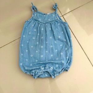 Old navy denim romper